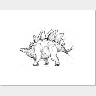 Stegosaurus Posters and Art